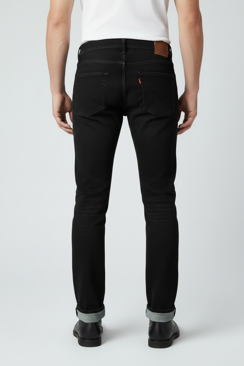 Black Denim Jeans