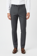 Dark Gray Regular Fit Dress Pant
