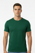Plain Green T-Shirt For Men