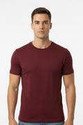 Plain Maroon T-Shirt For Men