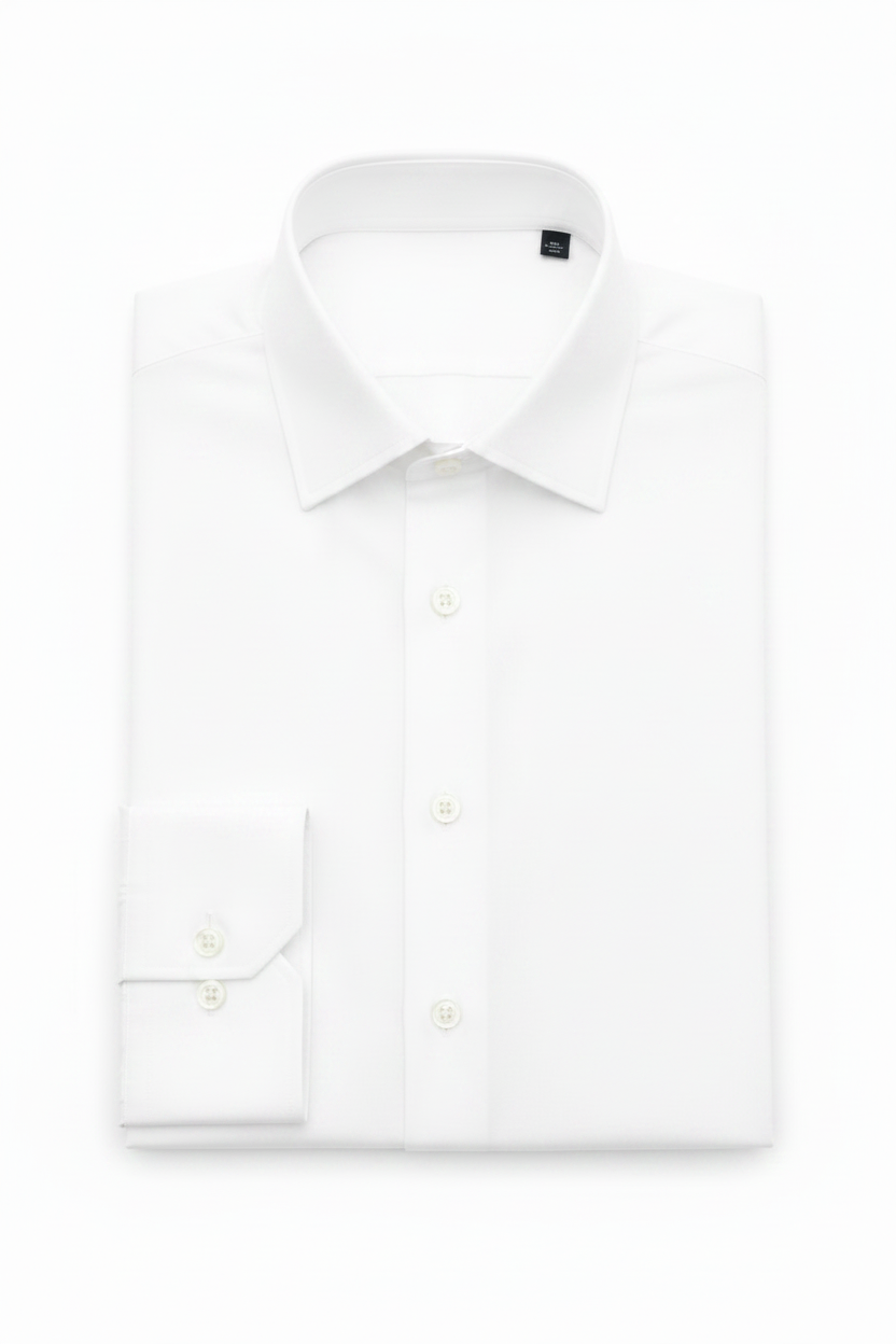 Plain White Dress Shirt