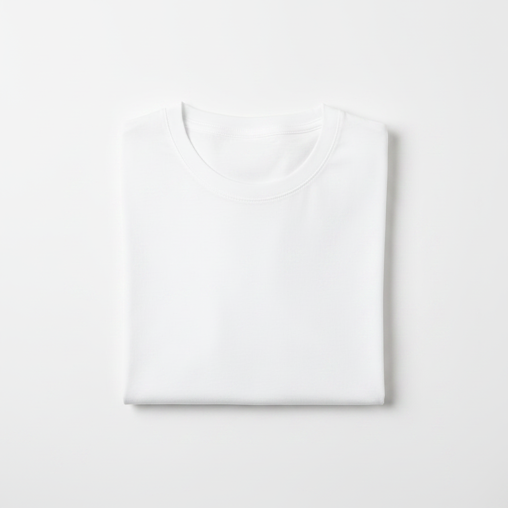 Plain White T-Shirt For Men